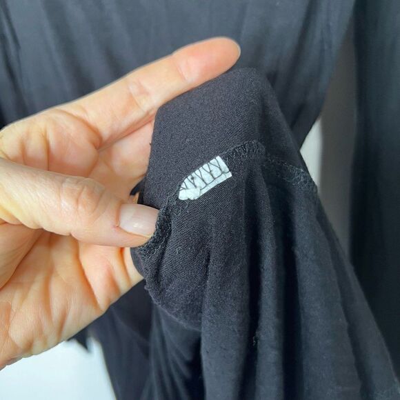 Acting Pro Black Bell Sleeve Mini Dress - Picture 6 of 6